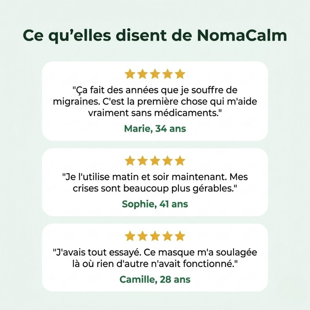 NomaCalm — Masque Anti-Migraine