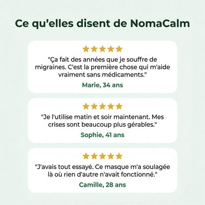 NomaCalm — Masque Anti-Migraine